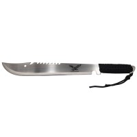Maceta de vanatoare Eagle Knife, 49.5 cm, otel inoxidabil, argintiu, teaca inclusa Maceta de vanatoare Eagle Knife, 49.5 cm, otel inoxidabil, argintiu, teaca inclusa