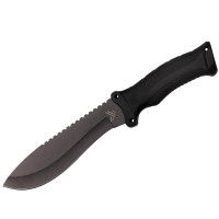 Cutit de vanatoare Kukri Madness, otel inoxidabil, 30.5 cm, negru, teaca inclusa Cutit de vanatoare Kukri Madness, otel inoxidabil, 30.5 cm, negru, teaca inclusa