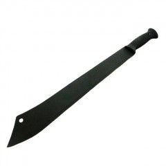 Maceta de vanatoare   Survival Heir, 58 cm, otel inoxidabil, negru, teaca inclusa