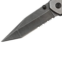 Briceag de vanatoare full metalic   Future Adventure, otel inoxidabil, 23 cm, argintiu