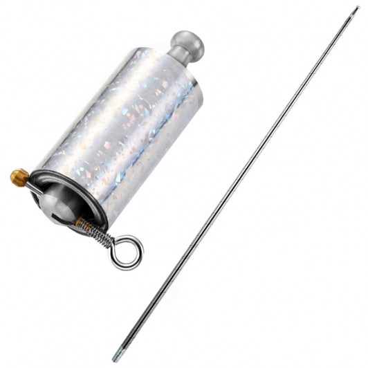 Baston extensibil automat autoaparare , Training Turf, metal, 145 cm, argintiu