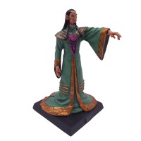 Figurina metalica , Mischievous Mandarin, editie de colectie, lucrat manual, 9 cm