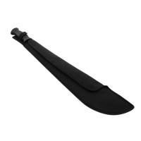 Maceta de vanatoare   Survival Instinct, 58 cm, otel inoxidabil, negru, teaca inclusa