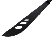 Maceta de vanatoare   Survival Instinct, 58 cm, otel inoxidabil, negru, teaca inclusa