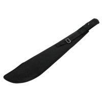 Maceta de vanatoare   Survival Instinct, 58 cm, otel inoxidabil, negru, teaca inclusa