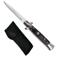 Set 2 briceaguri automate vanatoare Italian Blade, Stiletto, otel inoxidabil, negru Set 2 briceaguri automate vanatoare Italian Blade, Stiletto, otel inoxidabil, negru