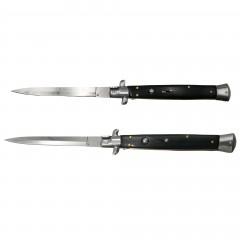 Set 2 briceaguri automate Italian Blade, Stiletto, otel inoxidabil, negru Set 2 briceaguri automate Italian Blade, Stiletto, otel inoxidabil, negru