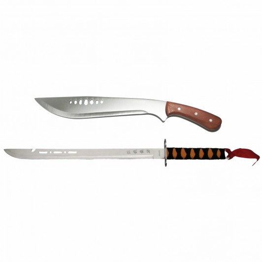 Set sabie de vanatoare, Japan Soul si maceta vanatoare Age of Safari, otel inoxidabil