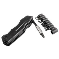 Briceag multifunctional Outdoor Comando, otel inoxidabil, 17 functii, 24 cm, negru, hu Briceag multifunctional Outdoor Comando, otel inoxidabil, 17 functii, 24 cm, negru, hu