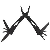 Cleste multifunctional  , Outdoor Specialist, otel inoxidabil, 20 functii, 22 cm, negru