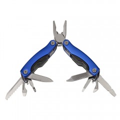 Mini cleste multifunctional   , Survival Instict, otel inoxidabil, 9 functii, 14 cm, albas