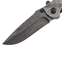 Briceag de vanatoare full metalic Future Adventure, otel inoxidabil, 21 cm, argintiu Briceag de vanatoare full metalic Future Adventure, otel inoxidabil, 21 cm, argintiu