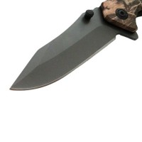 Briceag de vanatoare   Super Adventure, otel inoxidabil, 20 cm, maro