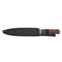 Cutit de vanatoare Spanish Inquisition, tais dublu, 32.5 cm, otel inoxidabil, maro, te Cutit de vanatoare Spanish Inquisition, tais dublu, 32.5 cm, otel inoxidabil, maro, te