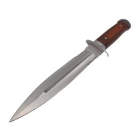 Cutit de vanatoare   Spanish Inquisition, tais dublu, 28.5 cm, otel inoxidabil, maro, te