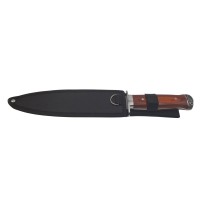 Cutit de vanatoare   Spanish Inquisition, tais dublu, 28.5 cm, otel inoxidabil, maro, te