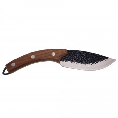 Cutit de bucatarie  , Japan Vibe, model japonez, lucrat manual, otel, maner lemn, 24.5 cm
