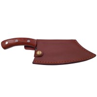 Cutit de vanatoare   lucrat manual, Asian Legacy, 25.5 cm, maner lemn, husa piele ecolog