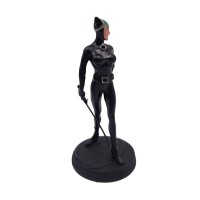 Figurina metalica , Seductive Catwoman, editie de colectie, lucrat manual, 9 cm