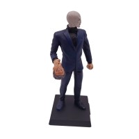 Figurina metalica , Sneaky Chameleon, editie de colectie, lucrat manual, 9 cm