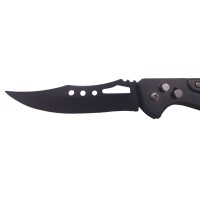 Briceag de vanatoare   Blue Fire, otel inoxidabil, 21.5 cm, negru