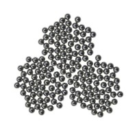 Set 500 bile metalice   Precision Target, airsoft sau prastie, 6 mm, 0.75g, argintiu