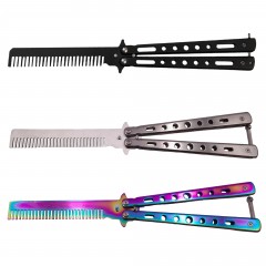 Set trei briceaguri fluture de antrenament , Stylish Butterfly, otel inoxidabil, multico Set trei briceaguri fluture de antrenament , Stylish Butterfly, otel inoxidabil, multico