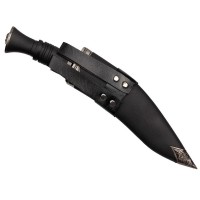 Cutit de vanatoare   Lion Tamer, 30 cm, otel inoxidabil, 2 cutite de aruncat, toc piele
