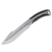 Cutit de vanatoare Comando Friend, 33 cm, otel inoxidabil, argintiu, teaca piele inclu Cutit de vanatoare Comando Friend, 33 cm, otel inoxidabil, argintiu, teaca piele inclu