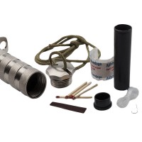 Cutit de vanatoare   Survival Pursuit, 35 cm, otel inoxidabil, argintiu, teaca inclusa