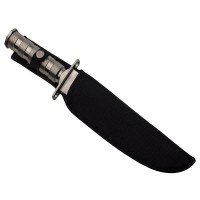 Cutit de vanatoare   Survival Pursuit, 35 cm, otel inoxidabil, argintiu, teaca inclusa