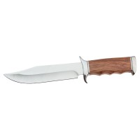 Cutit de vanatoare Survival Nature, 31.5 cm, otel inoxidabil, maro, teaca inclusa Cutit de vanatoare Survival Nature, 31.5 cm, otel inoxidabil, maro, teaca inclusa