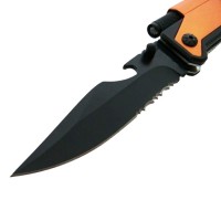 Briceag de vanatoare   Robo Blade, otel inoxidabil, 22 cm, portocaliu