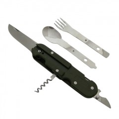 Briceag multifunctional Outdoor Legion, otel inoxidabil, 6 functii, kaki, 20 cm, husa Briceag multifunctional Outdoor Legion, otel inoxidabil, 6 functii, kaki, 20 cm, husa