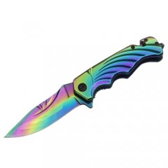 Briceag de vanatoare   Rainbow Madness, otel inoxidabil, 21.5 cm, multicolor