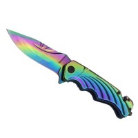 Briceag de vanatoare   Rainbow Madness, otel inoxidabil, 21.5 cm, multicolor