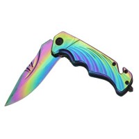 Briceag de vanatoare   Rainbow Madness, otel inoxidabil, 21.5 cm, multicolor