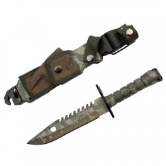 Cutit de vanatoare Jungle Beast, verde, 32.5 cm, teaca inclusa Cutit de vanatoare Jungle Beast, verde, 32.5 cm, teaca inclusa