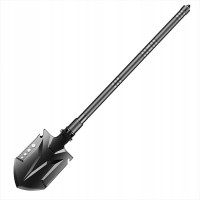 Lopata multifunctionala , Outdoor Evolution, 8 in 1, otel inoxidabil, 83 cm, negru