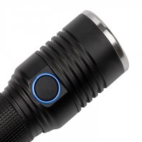 Lanterna de supravietuire , Lichthelfer, metalica, LED, USB, zoom, negru Lanterna de supravietuire , Lichthelfer, metalica, LED, USB, zoom, negru