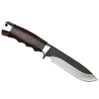 Cutit de vanatoare   Bohemian Blade, 23 cm, otel inoxidabil, maro, teaca inclusa