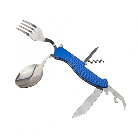 Briceag multifunctional True Outdoor, otel inoxidabil, 6 functii, albastru, 19.5 cm Briceag multifunctional True Outdoor, otel inoxidabil, 6 functii, albastru, 19.5 cm