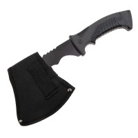 Topor Irish Wrath, otel inoxidabil, negru, 28 cm, teaca inclusa