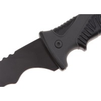 Topor Irish Wrath, otel inoxidabil, negru, 28 cm, teaca inclusa