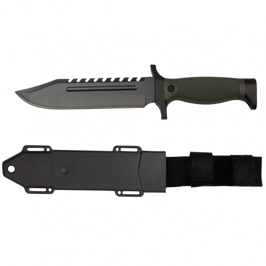 Cutit de vanatoare Assault Specialist, 30 cm, negru, teaca inclusa Cutit de vanatoare Assault Specialist, 30 cm, negru, teaca inclusa