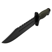 Cutit de vanatoare   Assault Specialist, 30 cm, negru, teaca inclusa
