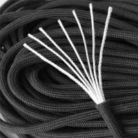 Sfoara paracord , Adventure Survival, 30 metri, negru, 200 g Sfoara paracord , Adventure Survival, 30 metri, negru, 200 g
