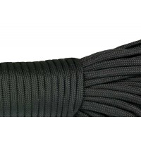 Sfoara paracord , Adventure Survival, 30 metri, negru, 200 g Sfoara paracord , Adventure Survival, 30 metri, negru, 200 g