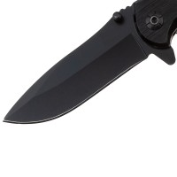 Briceag de vanatoare   Firefighter Department, 21 cm, otel inoxidabil, negru