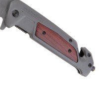 Briceag de vanatoare   Major Assault, otel inoxidabil, 23 cm, argintiu